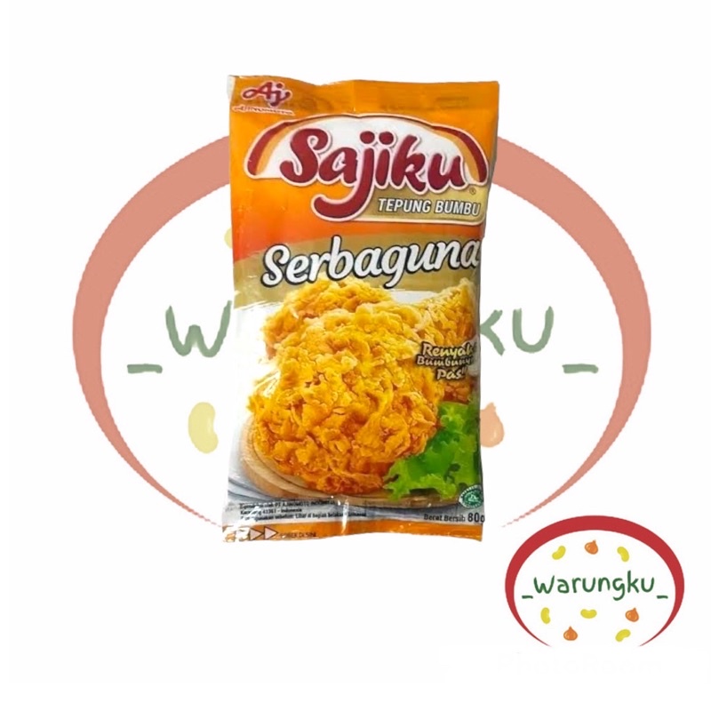 PROMO!!! Sajiku Tepung Serbaguna 80gr Pedas Golden Crispy