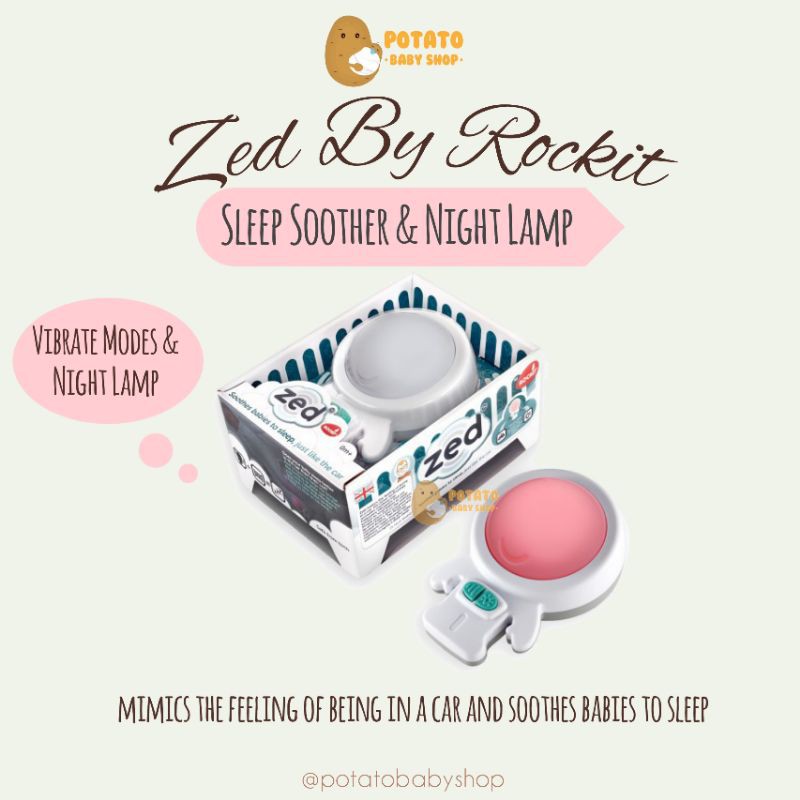 Zed By Rockit - The Vibration Sleep Soother And Night Light