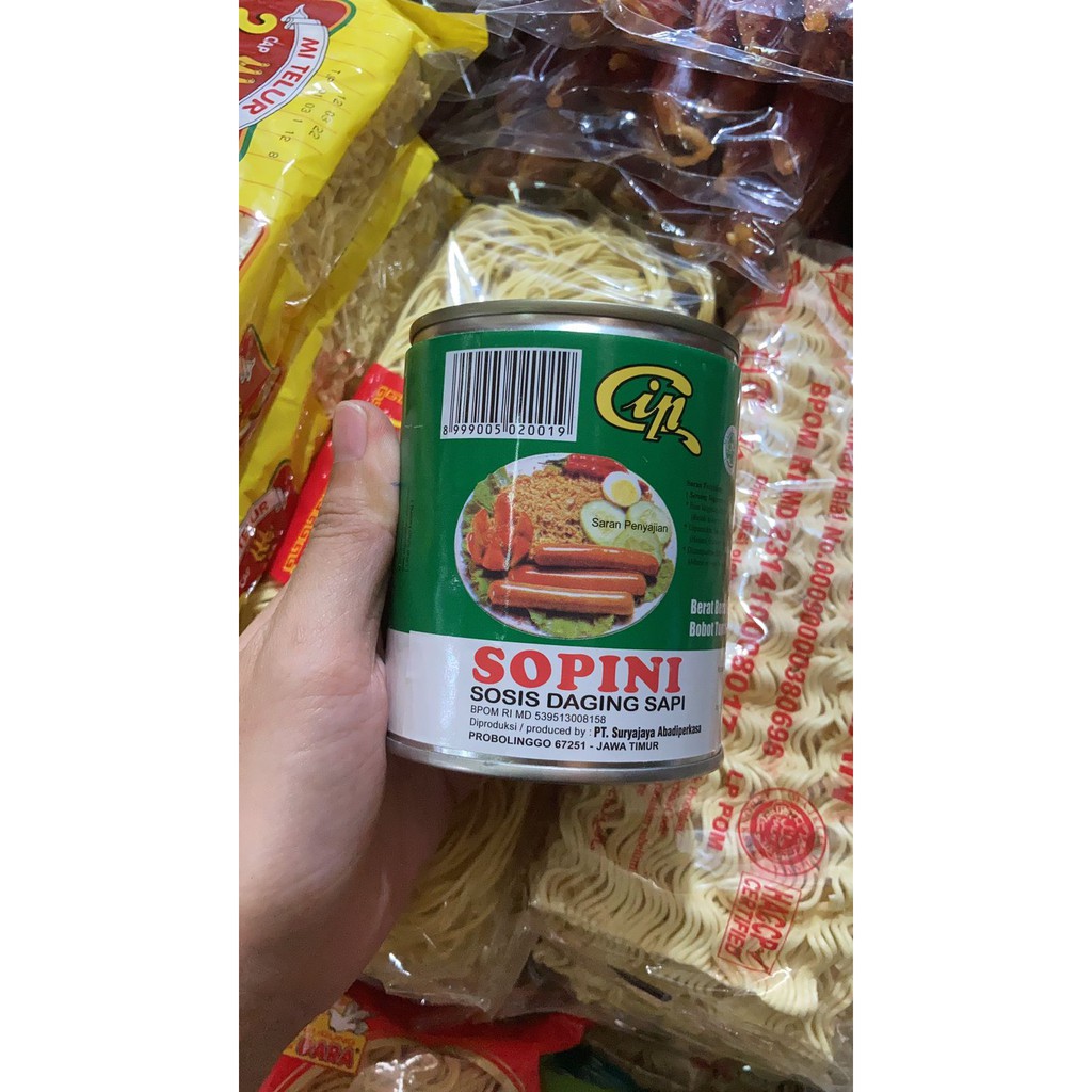 Sosis Sapi Sopini