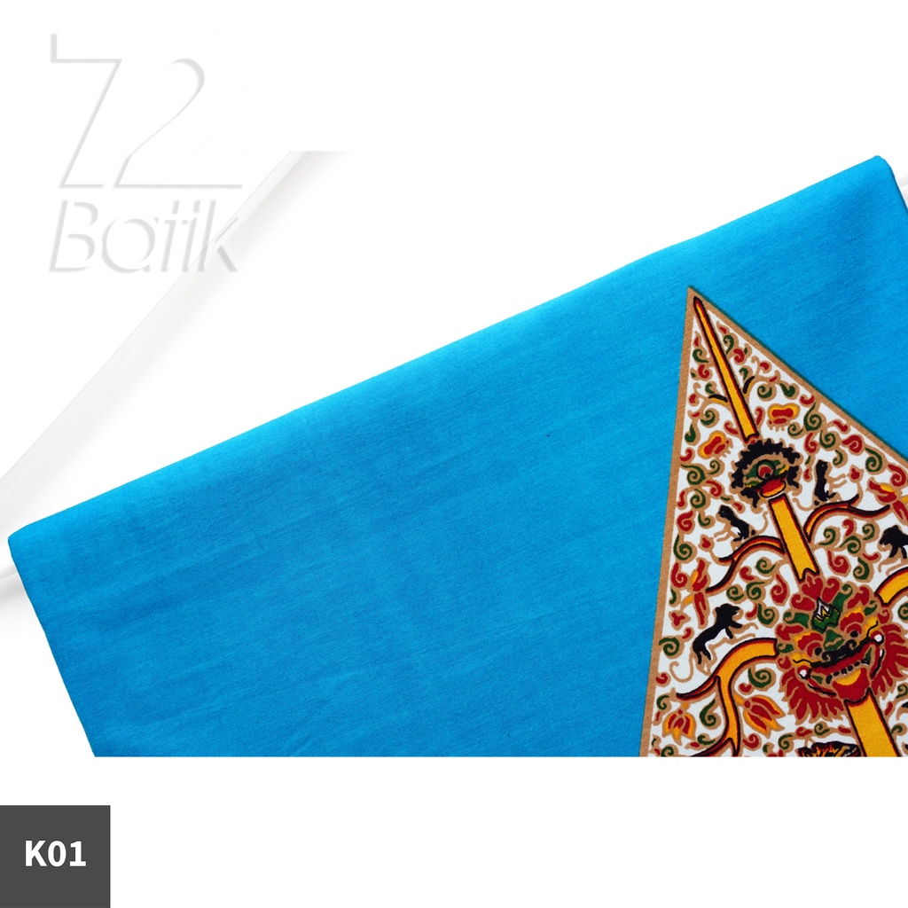 KAIN BATIK PREMIUM Bahan Katun Motif Wayang Kupu Warna Biru Muda 721494 Cap 72 Jarik Jarit Samping Kebat Panjang Batik Katun Modern Premium Bahan Seragam Batik Pernikahan Kantor Keluarga Murah Kamen Jadi Batik Bali Lembaran