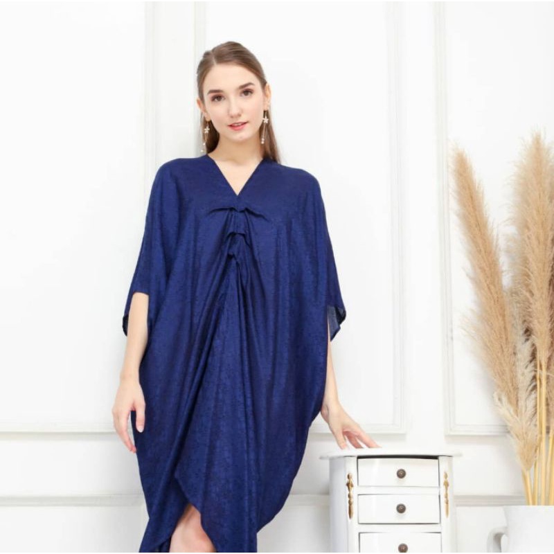 Kaftan Batwing Kerutan Viscose