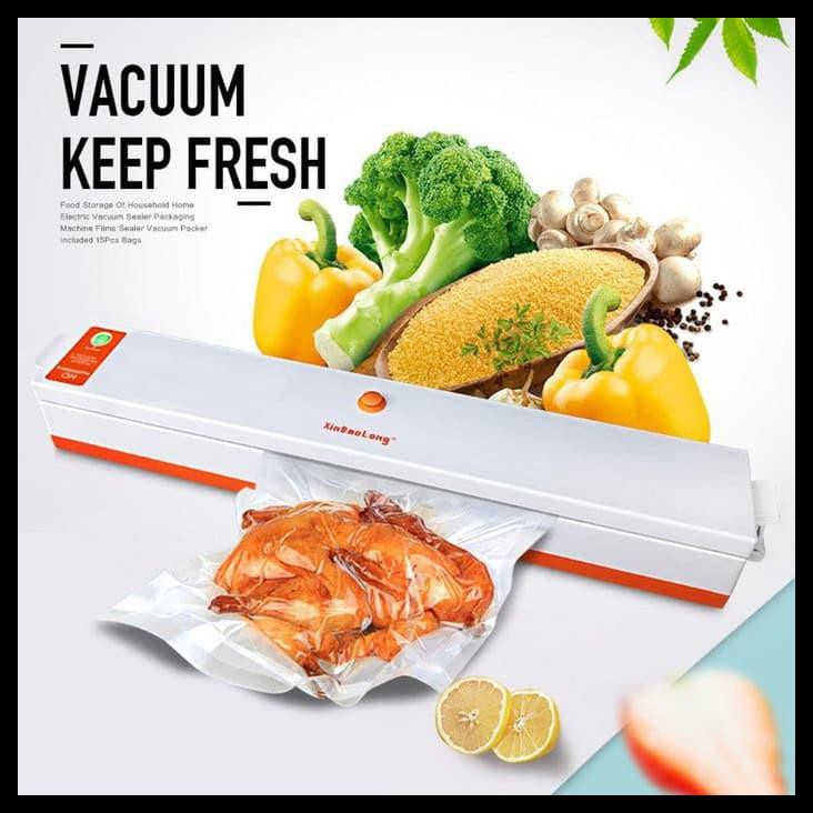 Vacuum Sealer Packing Machine Food Vaccum Makanan Plastik Kedap Jxd