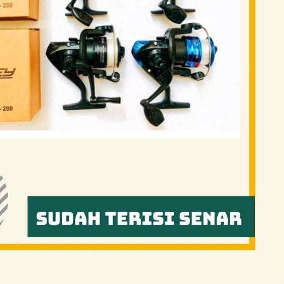 Reel Audrey AW200 5 BB BONUS SENAR ORIGINAL. SILAHKAN PILIH WARNA