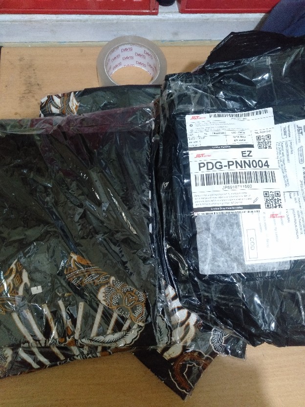 Baju Batik Couple Pasangan - Couple Batik Atasan Kemeja Dan Tunik