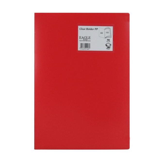 

Eagle Files Clear Holder Document Keeper Display Book A4 100 Pocket Terlaris