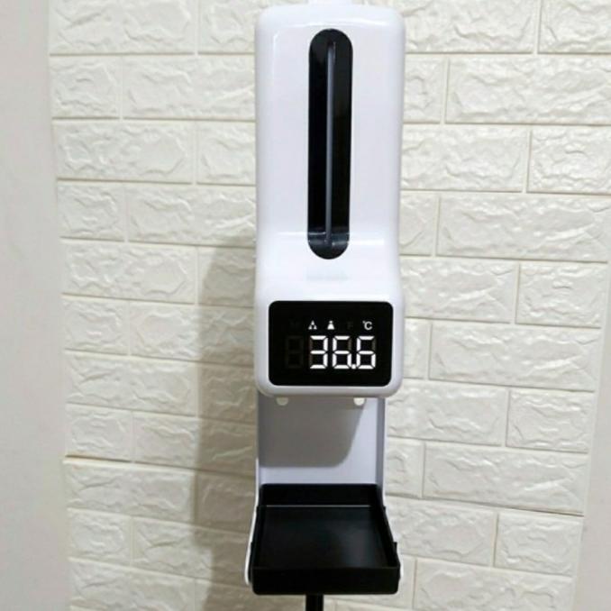 K9 Pro X Wall Automatic Infrared Thermometer Dispenser Hand Sanitizer