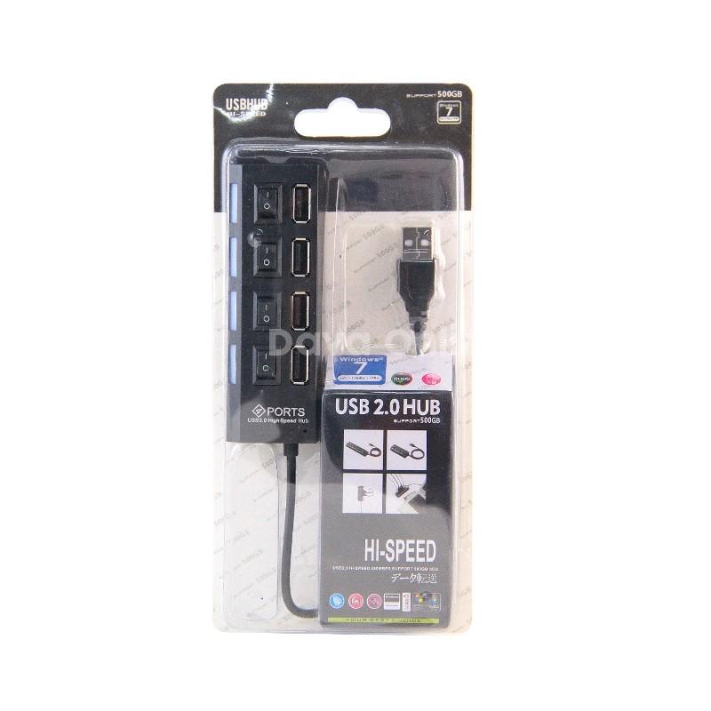 USB HUB MURAH USB 2.0 ISI 4 PORT USB-TERMINAL USB ISI 4 PORT UKURAN 2.0 MURAH TERBARU - TEKNO KITA