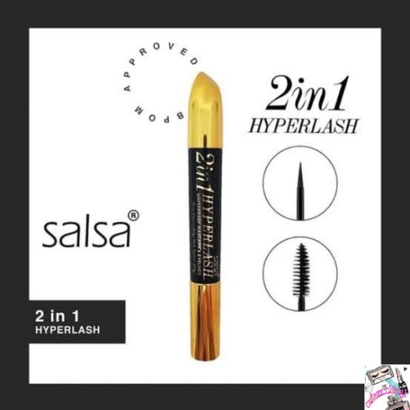 ☃Cutezz_Ching1☃Salsa 2In1 Hyperlash Mascara &amp; Eyeliner