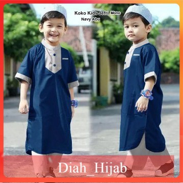  Baju  Koko  Anak Muslim Grosir  Busana Laki Cowok Murah Islam 