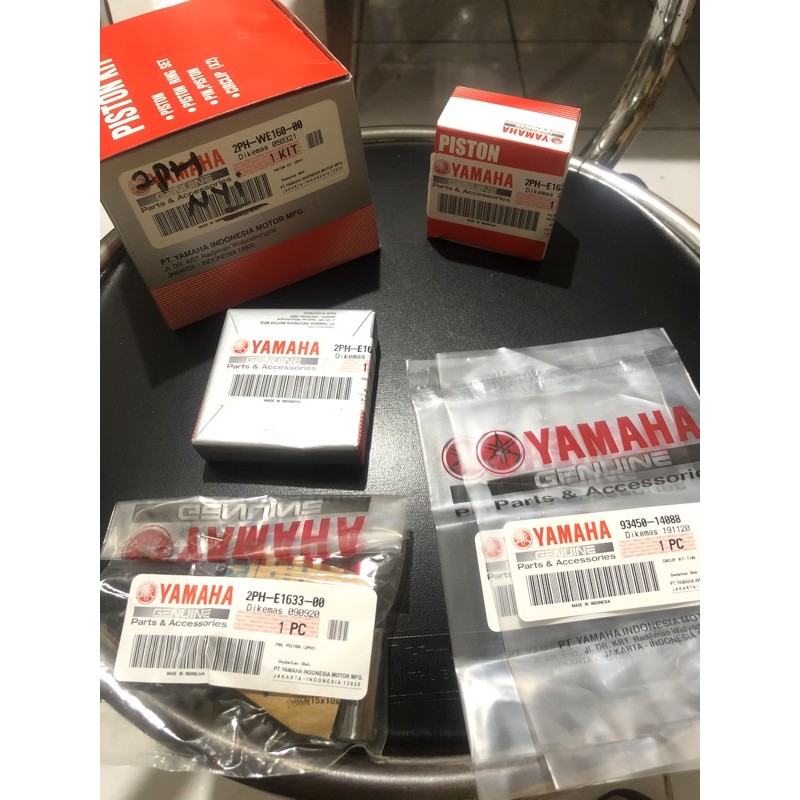 Piston Kit Set MIO M3, S, Z FINO FI SOUL GT X RIDE 125 Original YGP
