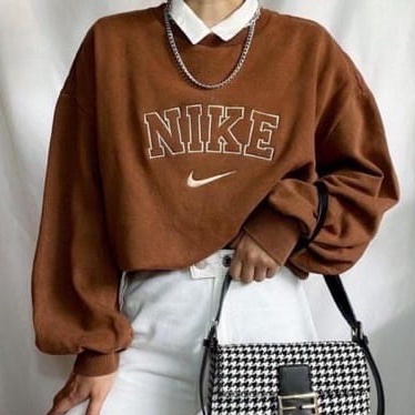 HOODIE PRIA DAN WANITA - NIKE CREWNECK SWEATER - SWEATSHIRT SWEATER OVERSIZE AESTHETIC KOREA TERBARU