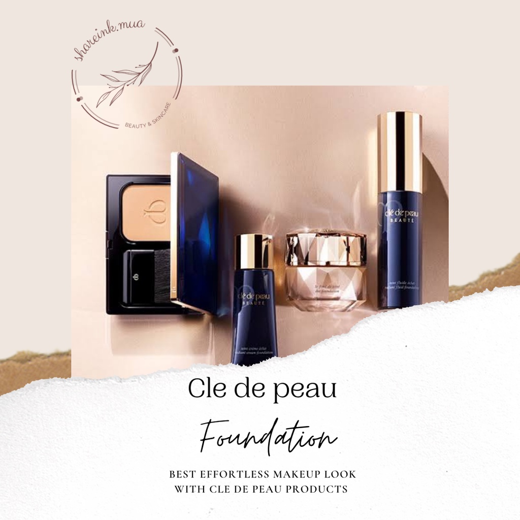 Cle de peau radiant cream foundation SPF24