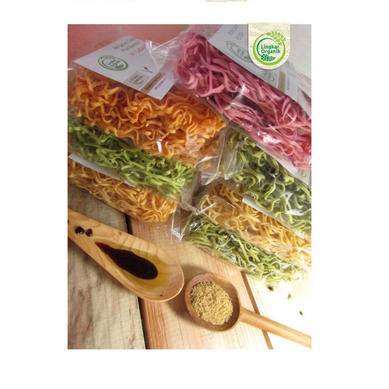

MIE LINGKAR ORGANIK/ MIE SAYUR/ MIE SEHAT/ MIE INSTAN SEHAT