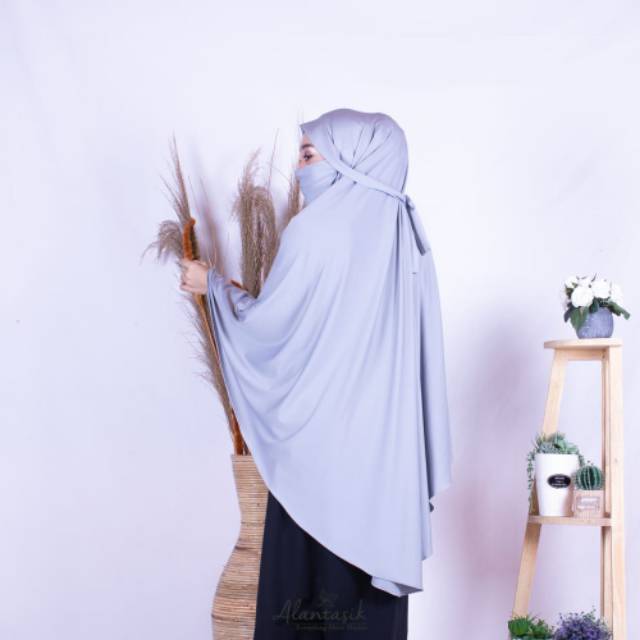 JILBAB XL SAFETY MASK  XL NIQAB ANTI CORONA XL / JILBAB FRENCH KHIMAR / JILBAB SYRIA /Alantasik GR.8