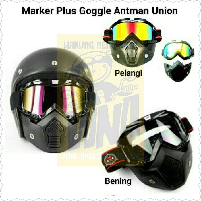 

Marker Plus Goggle Antman Union