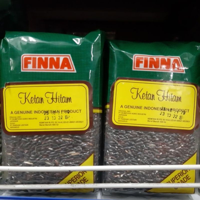 

Finna Ketan Hitam 500gr