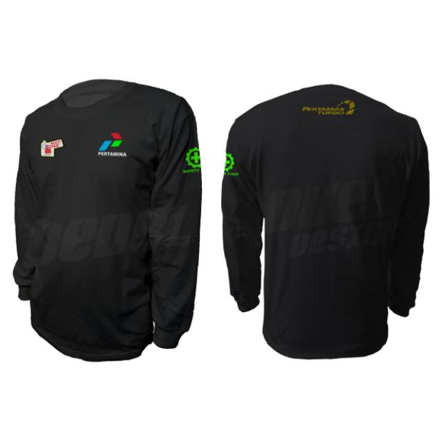 tshirt-kaos lengan panjang pertamina