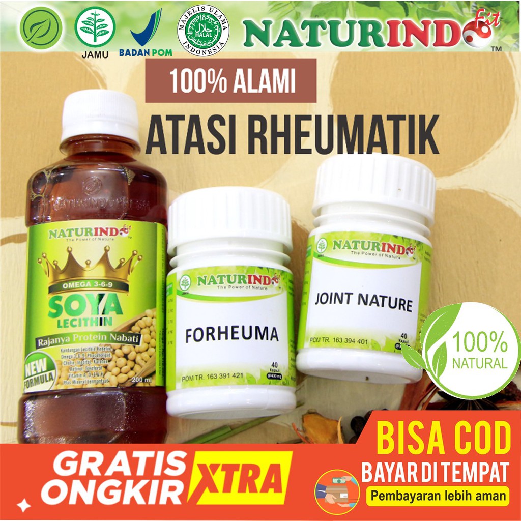 

OBAT SPESIALIS RHEUMATIK REMATIK ENCOK KERUSAKAN TULANG RAWAN SENDI HERBAL AMPUH NATURINDO PAKET