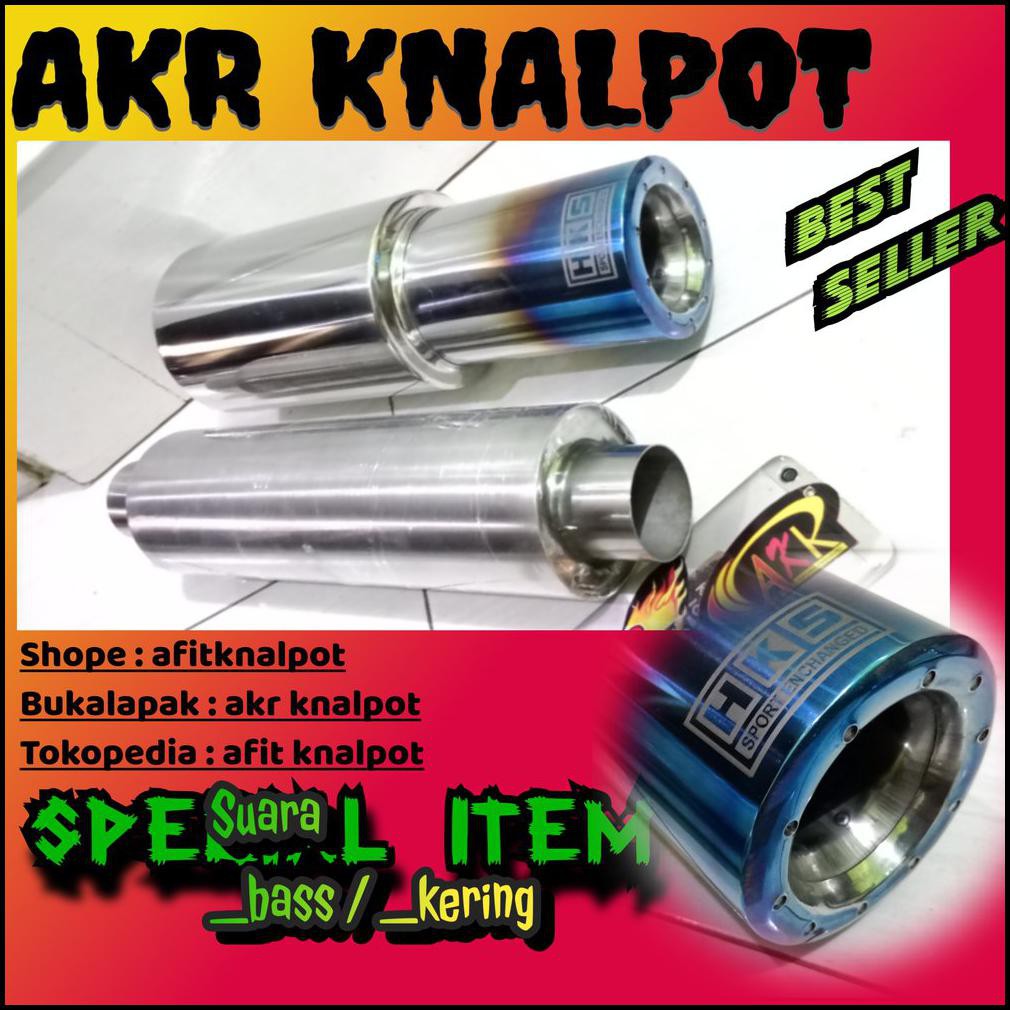 knalpot racing mobil sedan HKS ngung balap