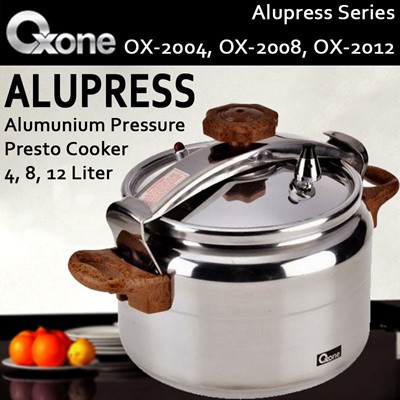 Oxone Alupress presto oxone aluminium 4L / pressure cooker