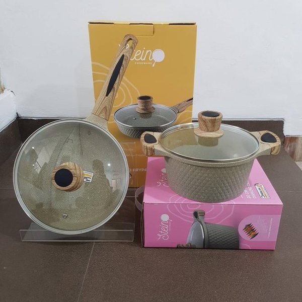 STEIN COOKWARE SET PAKET SAFIR MURAH BANGET / GARANSI RESMI