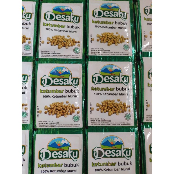 

Desaku Ketumbar Bubuk RENCENG(12 sachet) Rempah / Bumbu Masakan / Tumbar