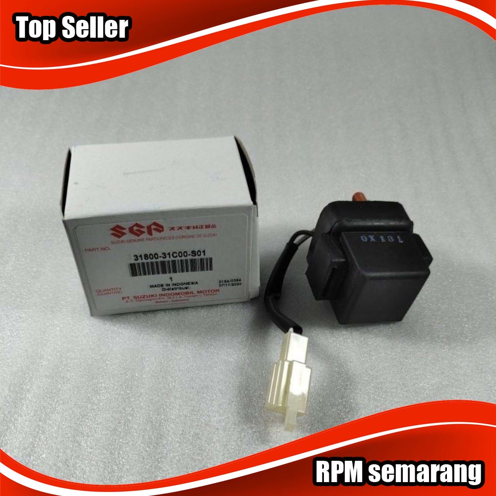 Switch starter relay bendik Suzuki Smash - RC - Crystal Original 31800-31C00-S01 - Mph000886-2