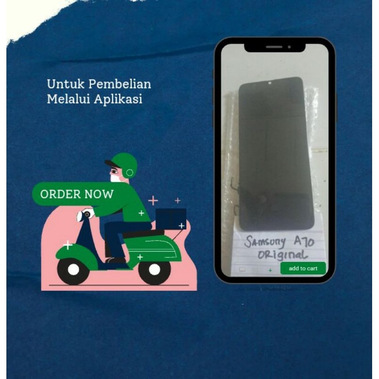 lcd samsung a70 original