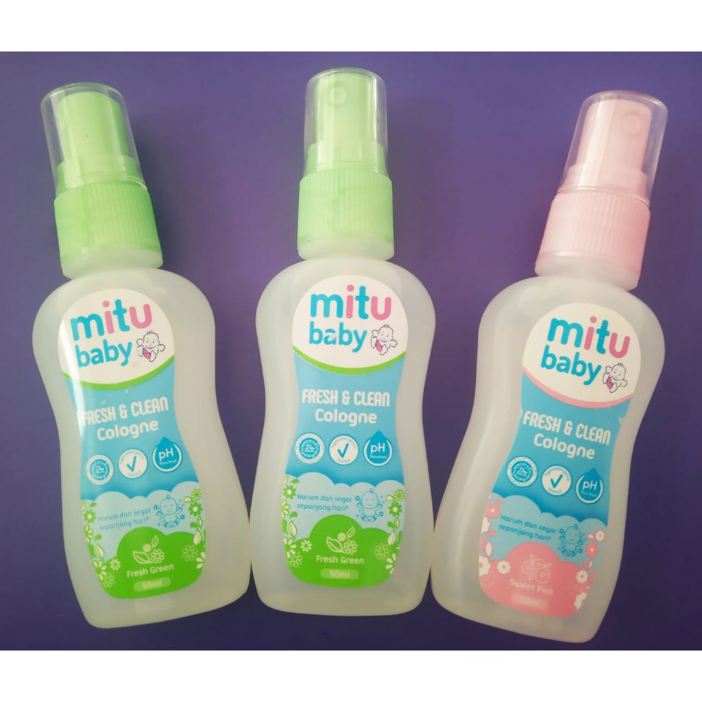 Mitu cologne 50ml / mitu baby 50ml spray