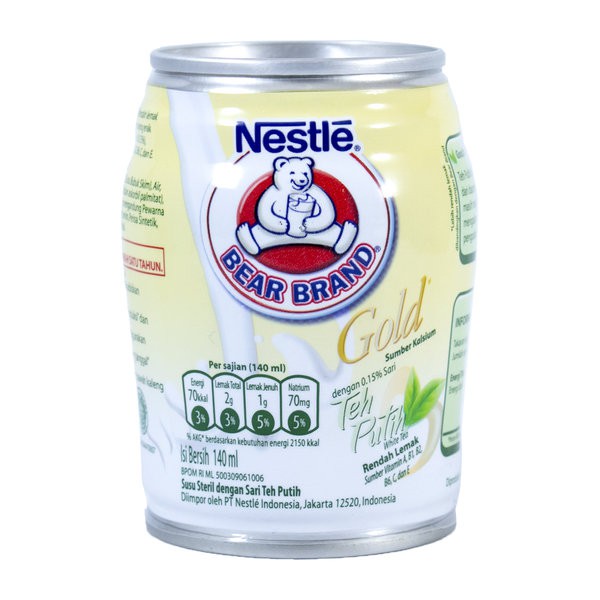 

Nestle BEAR Brand Gold White Tea 140ml