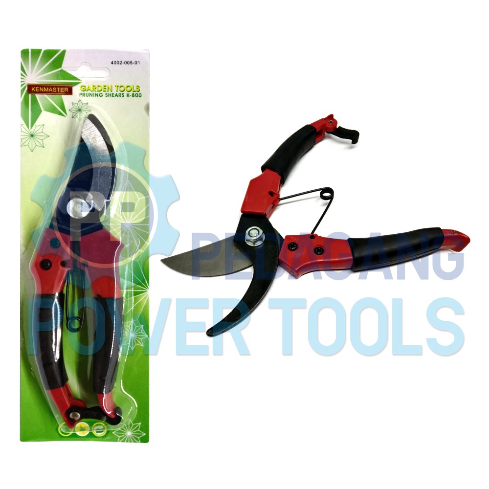 KENMASTER K-800 GUNTING DAHAN KEMBANG STEK RANTING DAUN KEBUN PRUNING