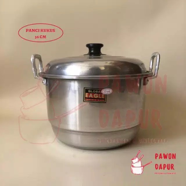 Muliya Tebal Dandang Dengan Sarangan 36 Cm /panci Kukus