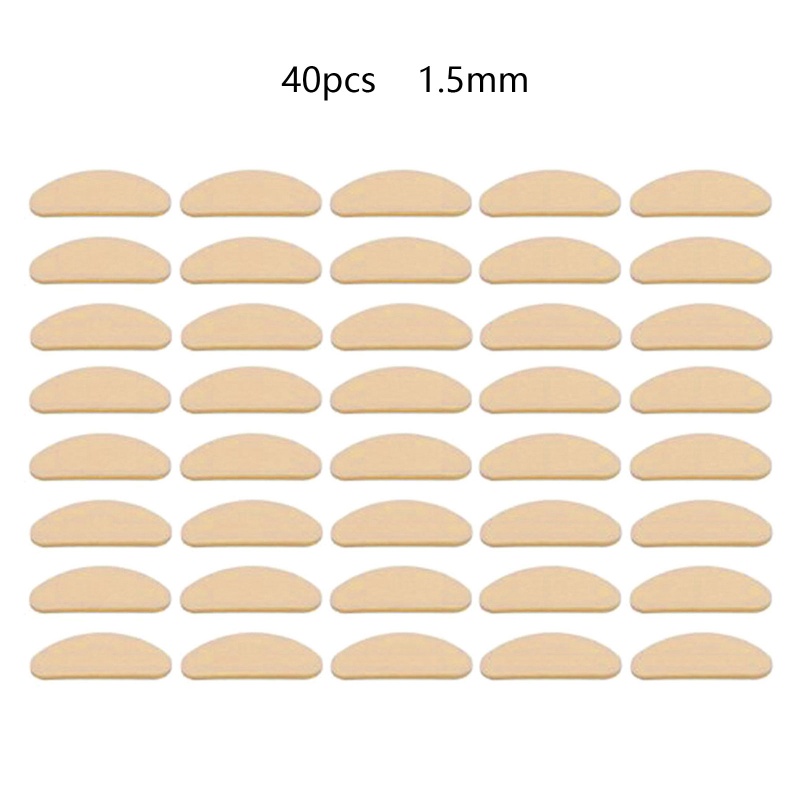 Gro 40Pcs Bantalan Hidung Kacamata Busa Lembut Anti Slip Self Adhesive Glasses EVA Nose Pads