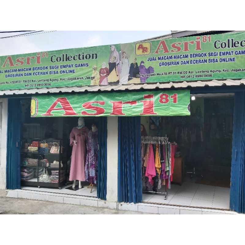 Jilbab Instan Oval  asri collection81-2