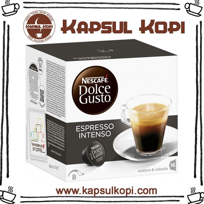 

Espresso Intenso Kapsul Kopi Nescafe Dolce Gusto Capsules NDG Capsule