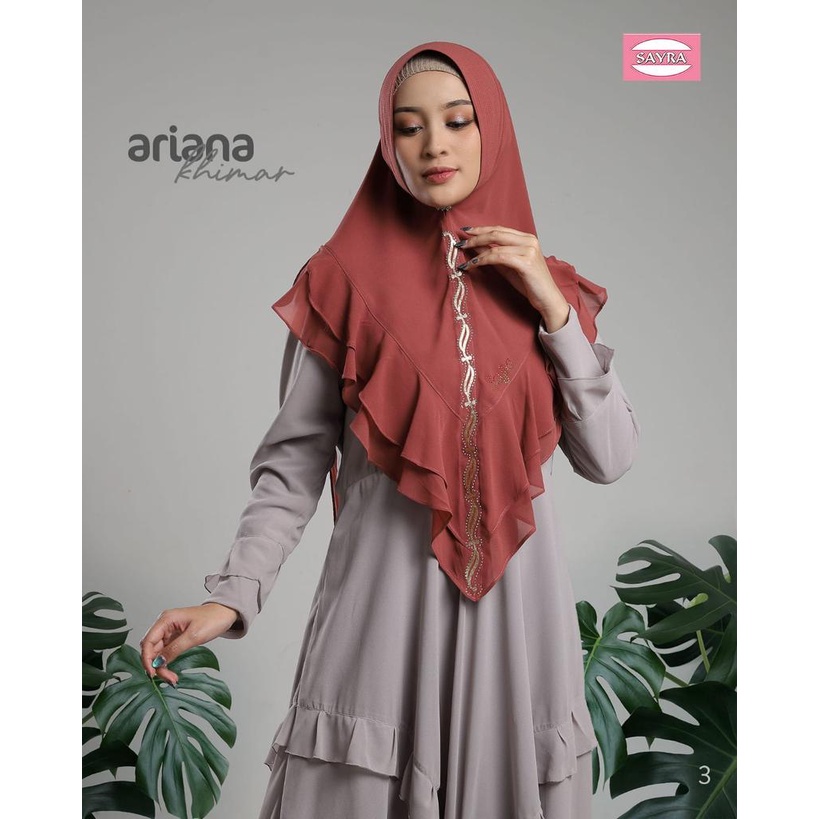 Jilbab Syari Khimar Ariana Ori Sayra SAYRA1