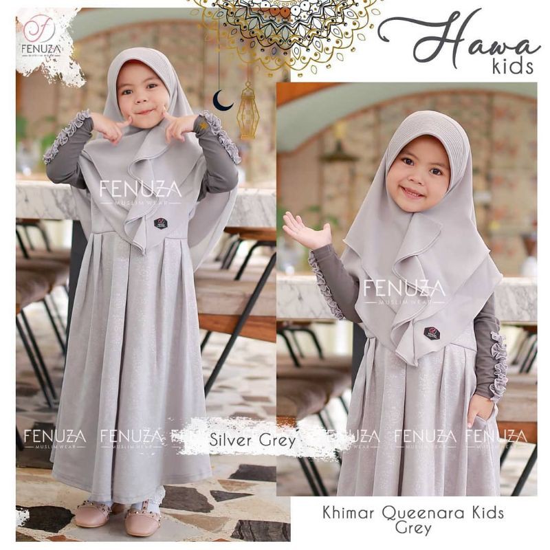 Hawa Dress Adam Koko Baju Sarimbit Keluarga by Fenuza