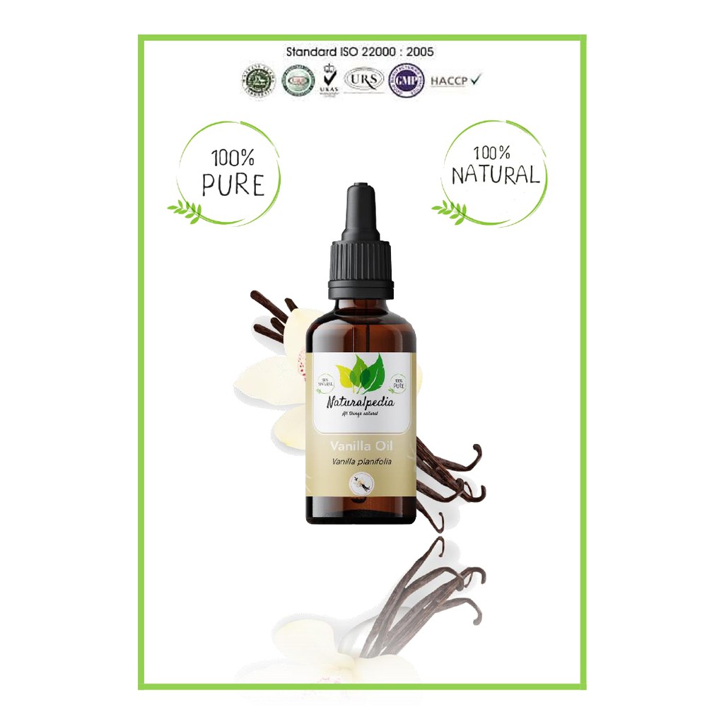 Pure Vanilla Essential Oil / Minyak Atsiri Esensial Vanila Vanili Murni 30ml