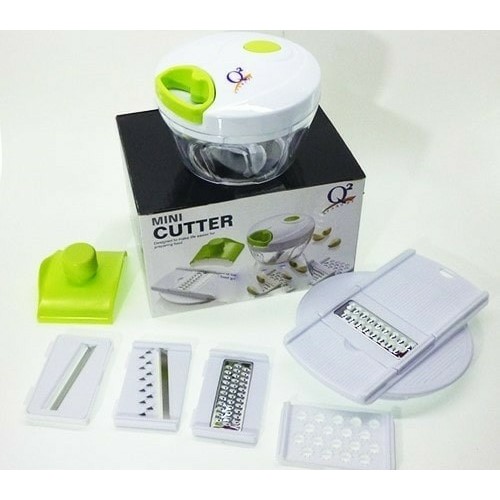 Blender Manual Mini Cutter Q2 P-202 ( chopper dan parutan manual )