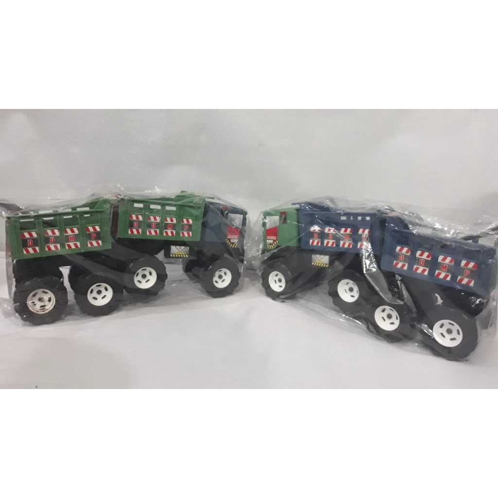 COD MURAH MERIAH Mainan Anak Mobil Truk Gandeng Kecil Muatan Pasir  Super SNI