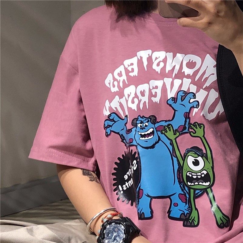 AFI - VC - Kaos Oversize Wanita Monster (LD 106, P 65)*