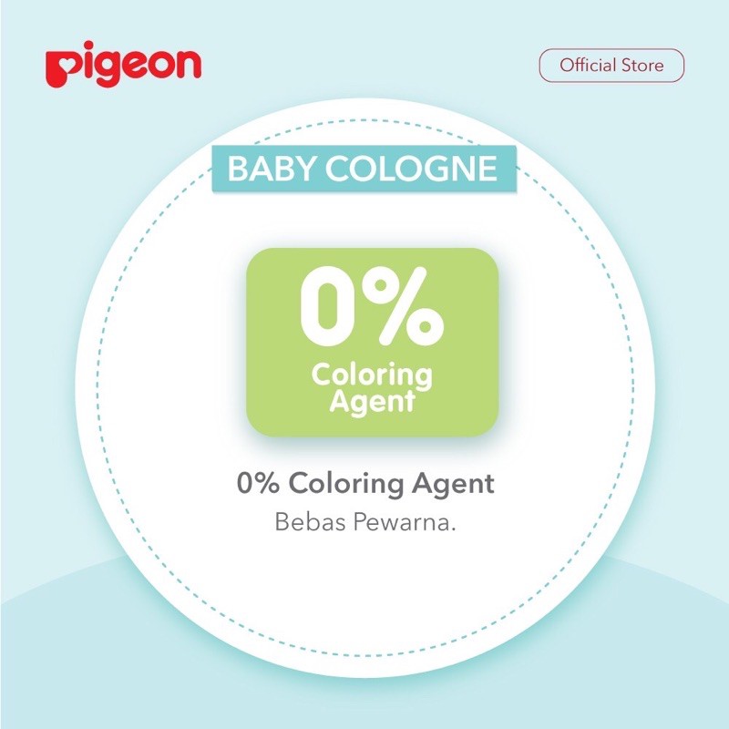 Pigeon Baby Cologne Hypoallergenic 100ml 200ml - Pigeon Parfum Bayi Paraben Free