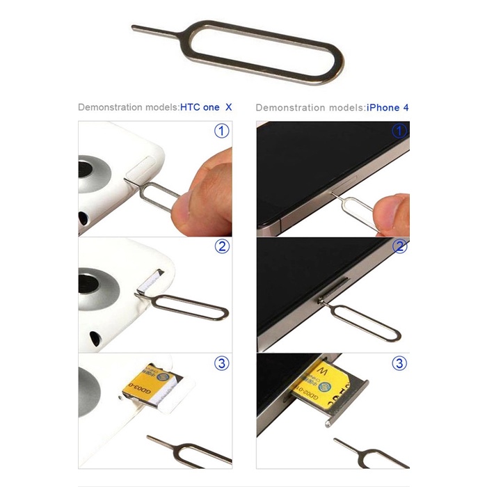 Sim Card Ejector/Jarum Kartu Sim Hp