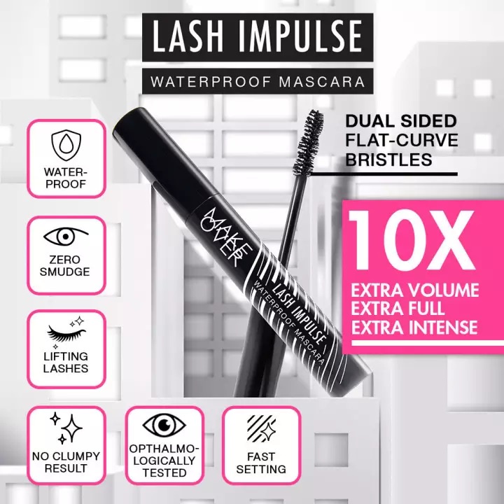 MAKE OVER LASH IMPULSE WATERPROOF MASCARA