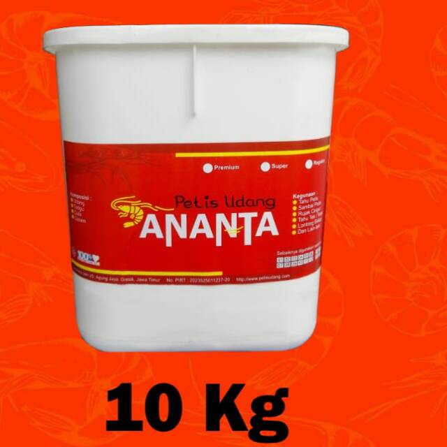 

Petis Udang Ananta Kemasan 10 kg Kualitas SUPER