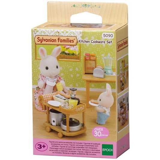 SYLVANIAN FAMILIES KITCHEN COOKWARE SET