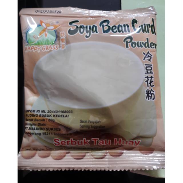 

Happy grass Soya Bean Curd Powder (kembang tahu) Serbuk Tau Huay