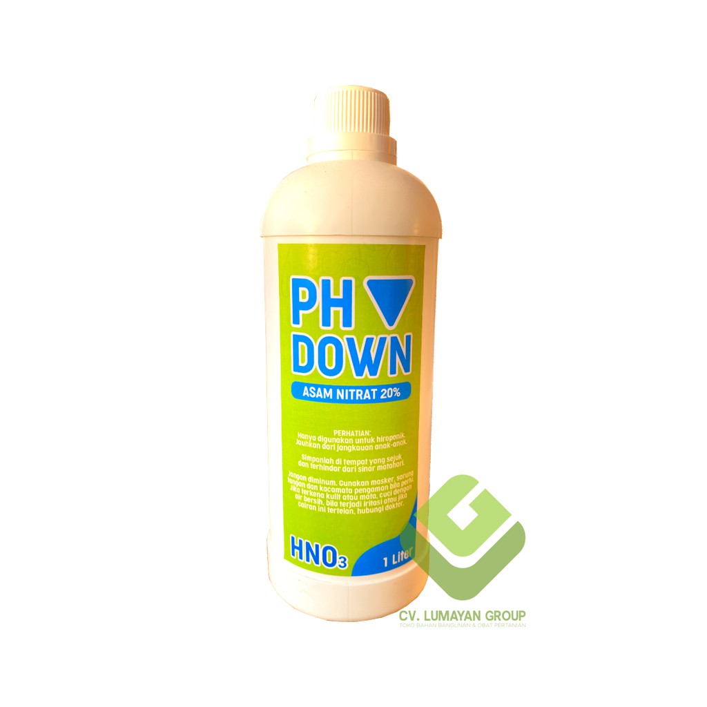 Jual Ph Down Liter Asam Nitrat Ph Down Hidroponik Penurun