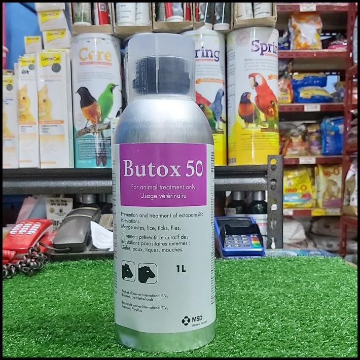 Butox 50 1 Liter Pembasmi Kutu/Caplak/Pinjal/Mange Demodex Hewan/Pet