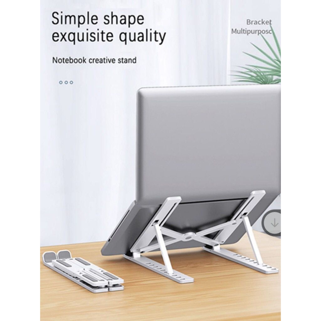 (FO) Stand holder dudukan sport laptop/stand holder lipat laptop